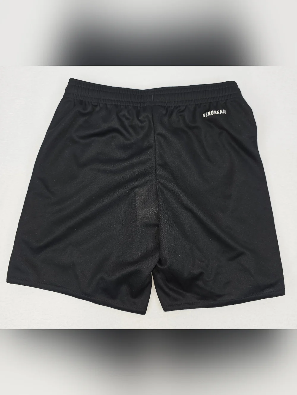 Adidas Boy's Black Athletic Training Shorts with Logo Size XS (7-8) NWT AH-1816
